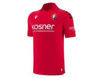 Macron CA Osasuna 2025 - 26 Authentic Home Jersey - Red