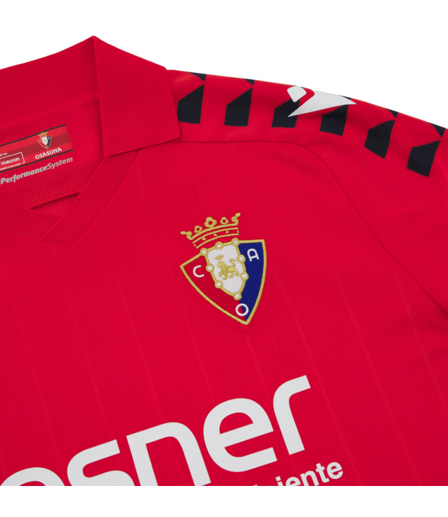 Macron Macron CA Osasuna 2025 - 26 Authentic Home Jersey - Red