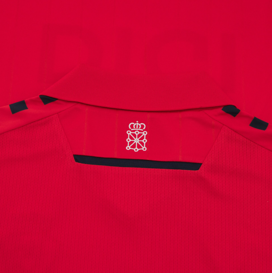 Macron CA Osasuna 2025 - 26 Authentic Home Jersey - Red