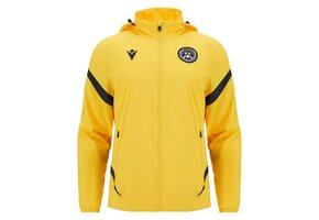 Macron Udinese 2025 - 26 Authentic Travel Jacket - Yellow/Black