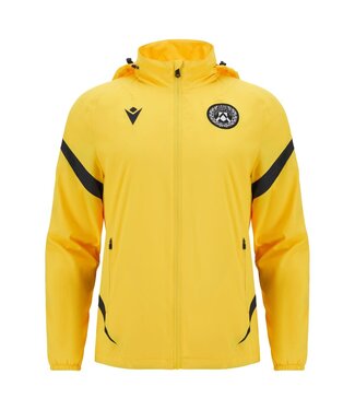 Macron Macron Udinese 2025 - 26 Authentic Travel Jacket - Yellow/Black