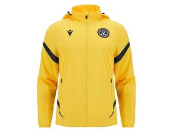 Macron Udinese 2025 - 26 Authentic Travel Jacket - Yellow/Black