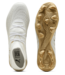 Puma Puma Future 9 Match FG/AG Soccer Shoes - White/Metallic Gold/Black