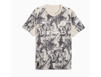 Puma Manchester City 2025 -26 Fourth Year Of The Horse Jersey - Alpine Snow/Flat Dark Gray