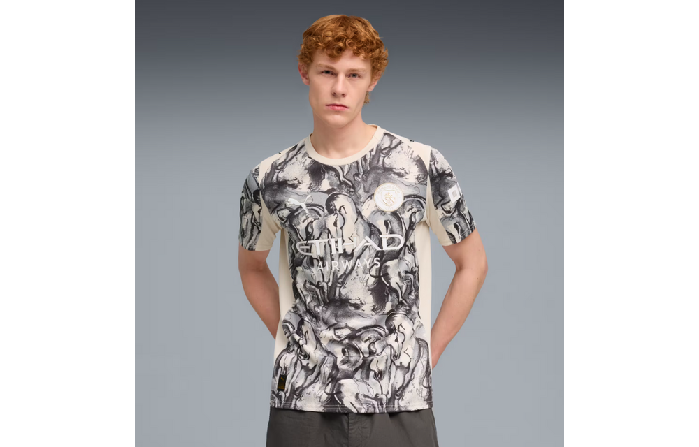 Puma Manchester City 2025 -26 Fourth Year Of The Horse Jersey - Alpine Snow/Flat Dark Gray