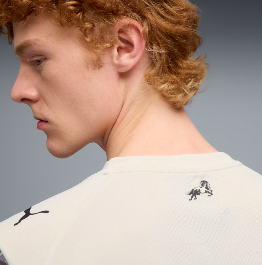 Puma Manchester City 2025 -26 Fourth Year Of The Horse Jersey - Alpine Snow/Flat Dark Gray