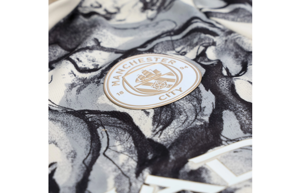 Puma Manchester City 2025 -26 Fourth Year Of The Horse Jersey - Alpine Snow/Flat Dark Gray