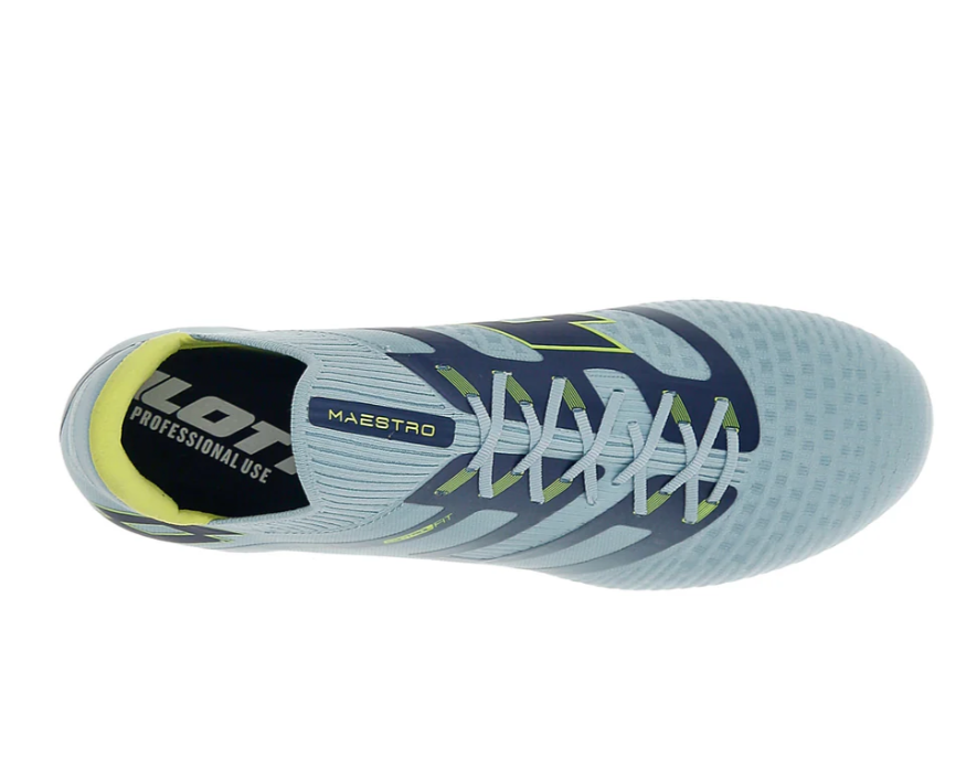 Lotto Maestro 100 V FG / MG Soccer Shoes - Light Green/Yellow