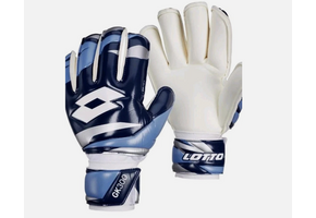 Lotto  GK 300 Goalkeeper Goalie Gloves - Navy Blue/White