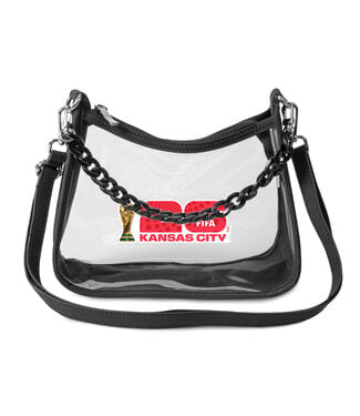 Logo Brands FIFA World Cup 26 - Kansas City Clear Stadium Bag Mia Purse