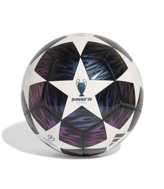 adidas adidas UCL Champions League Budapest Finale 2025 - 26 KO Club Ball - Black Metallic/White