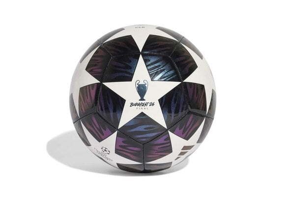 adidas UCL Champions League Budapest Finale 2025 - 26 KO Club Ball - Black Metallic/White