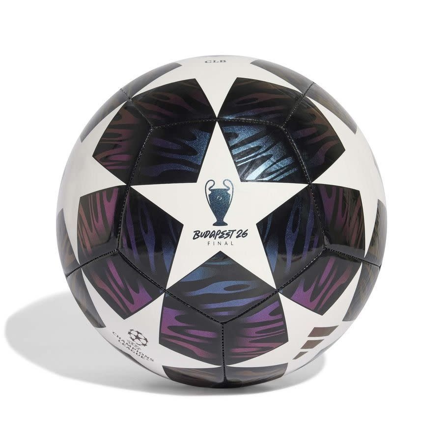 adidas UCL Champions League Budapest Finale 2025 - 26 KO Club Ball - Black Metallic/White