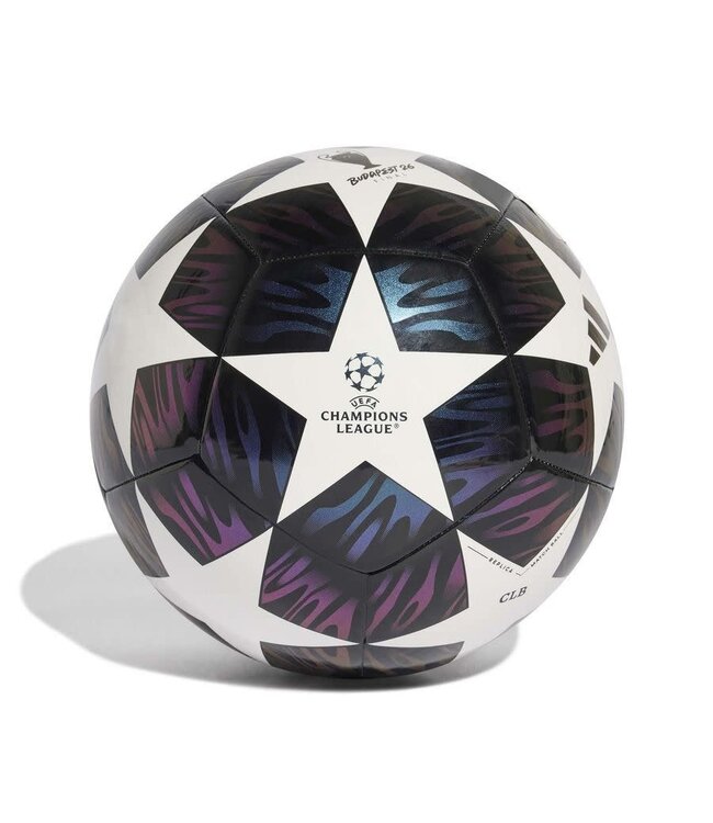 adidas adidas UCL Champions League Budapest Finale 2025 - 26 KO Club Ball - Black Metallic/White