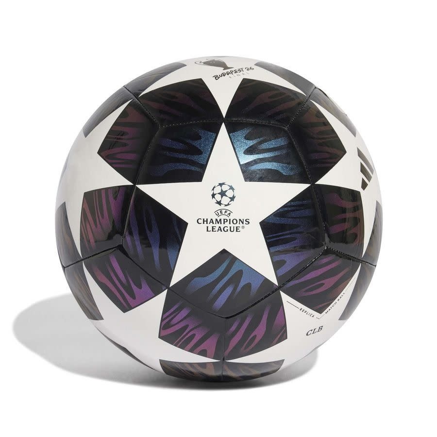 adidas UCL Champions League Budapest Finale 2025 - 26 KO Club Ball - Black Metallic/White