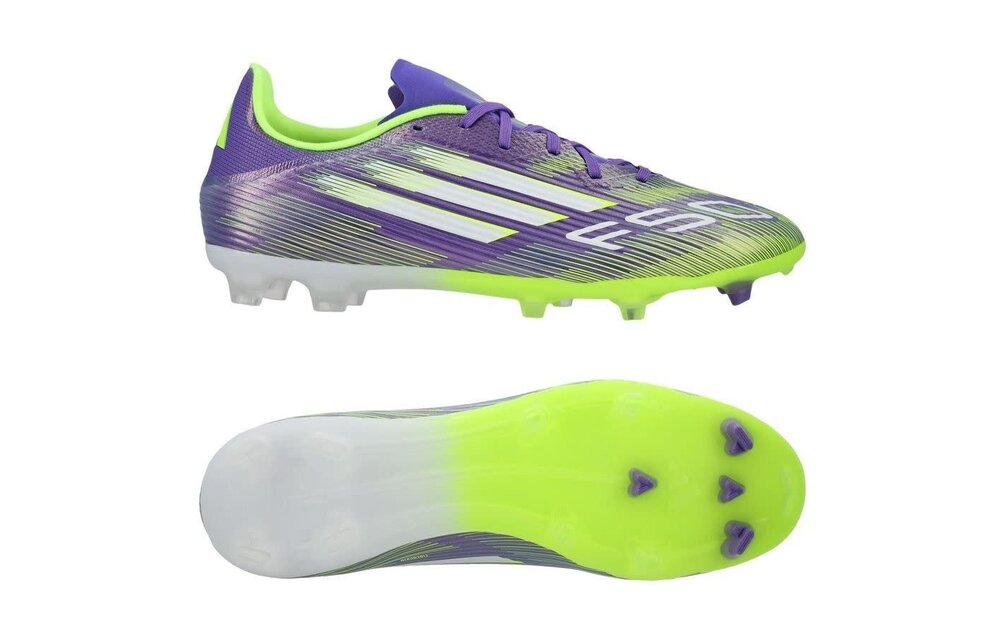 adidas F50 League FG / MG Radiant Pack - Purple Rush/White/Lucid Lemon