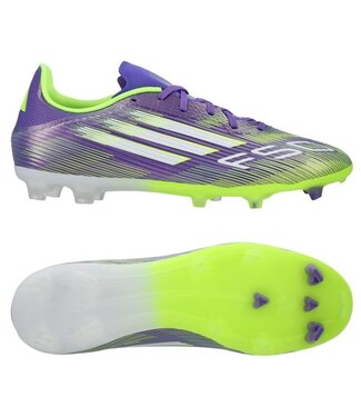 adidas adidas F50 League FG / MG Radiant Pack - Purple Rush/White/Lucid Lemon