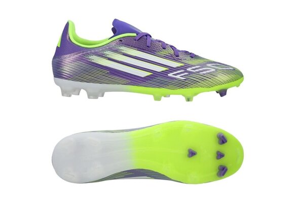 adidas F50 League FG / MG Radiant Pack - Purple Rush/White/Lucid Lemon
