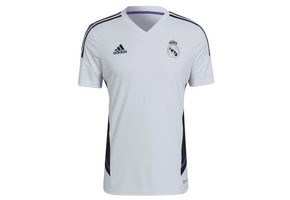 adidas Real Madrid 2025 - 26 Prematch Training Jersey- Light Grey/Black