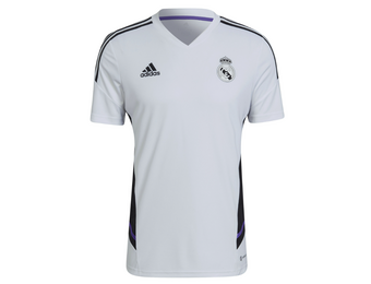 adidas Real Madrid 2025 - 26 Prematch Training Jersey- Light Grey/Black