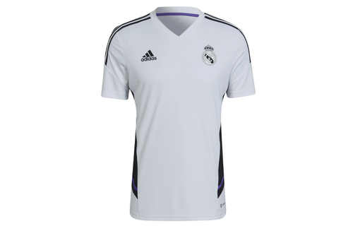 adidas Real Madrid 2025 - 26 Prematch Training Jersey- Light Grey/Black