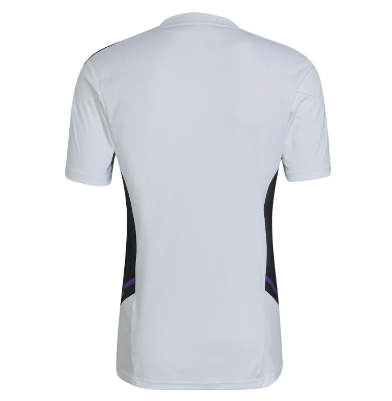 adidas Real Madrid 2025 - 26 Prematch Training Jersey- Light Grey/Black