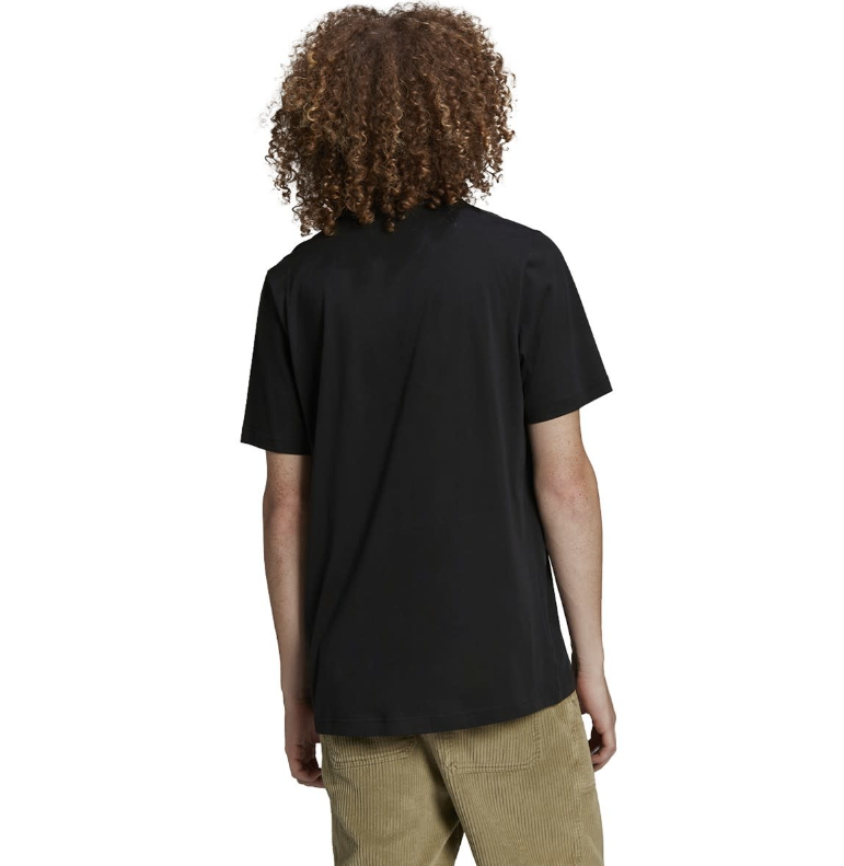 adidas Real Madrid 2025 - 26 Graphic Fan Tee Shirt- Black/Metallic Blue