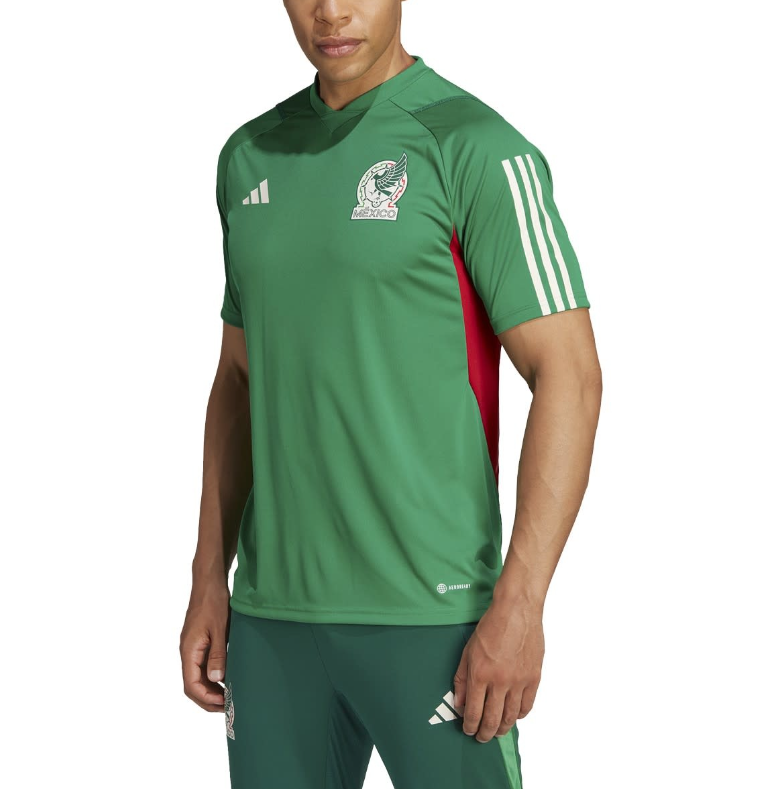 adidas Mexico 2025 Pre Match Training Jersey - Green