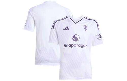 adidas Youth Manchester United 2025 - 26 Away Jersey - White