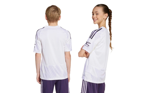 adidas Youth Manchester United 2025 - 26 Away Jersey - White