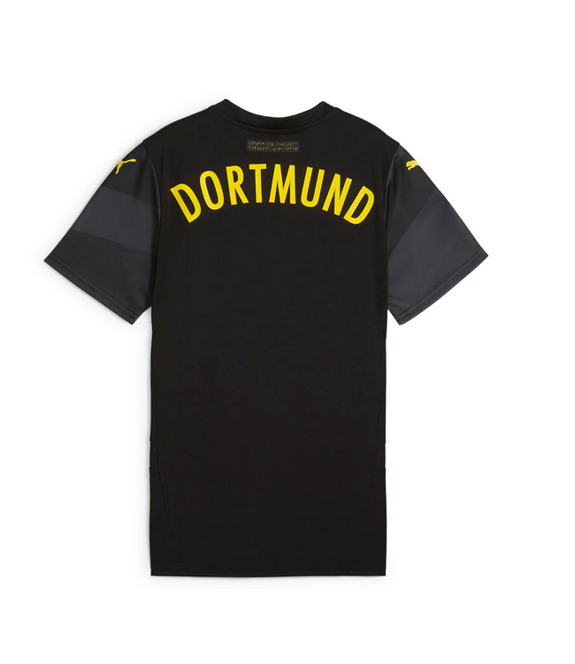 Puma Puma BVB Borussia Dortmund 2024 - 25 Away Soccer Jersey - Black/Faster Yellow