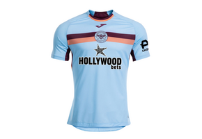 Joma Brentford FC  2025 - 26 Third Jersey - Sky Blue/Claret/Salmon