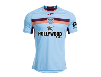Joma Brentford FC  2025 - 26 Third Jersey - Sky Blue/Claret/Salmon