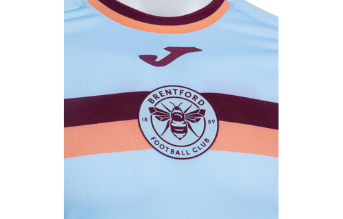 Joma Brentford FC  2025 - 26 Third Jersey - Sky Blue/Claret/Salmon