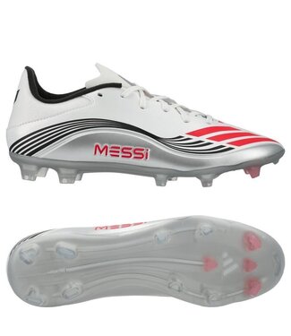adidas adidas F50 League Messi Presti10 FG / MG - White/Lucid Red/Silver Metallic