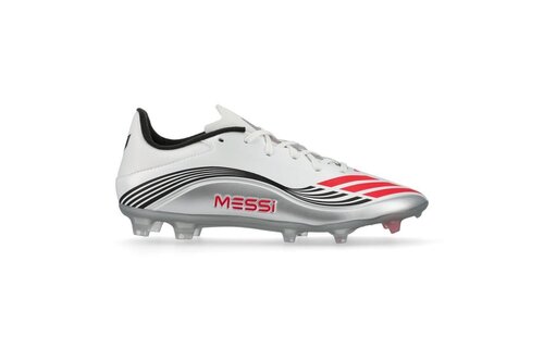 adidas F50 League Messi Presti10 FG / MG - White/Lucid Red/Silver Metallic