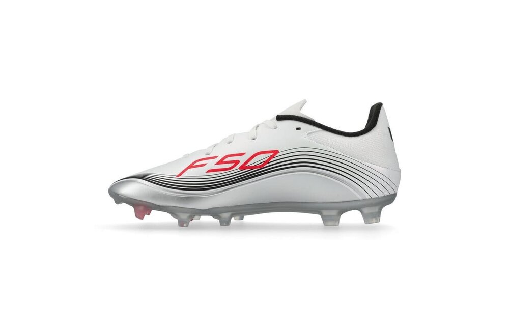 adidas F50 League Messi Presti10 FG / MG - White/Lucid Red/Silver Metallic