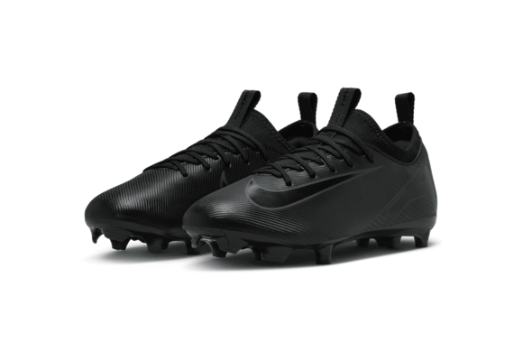 Nike Jr Zoom Mercurial Vapor 16 Shadow Academy FG Cleats - Black/Deep Jungle