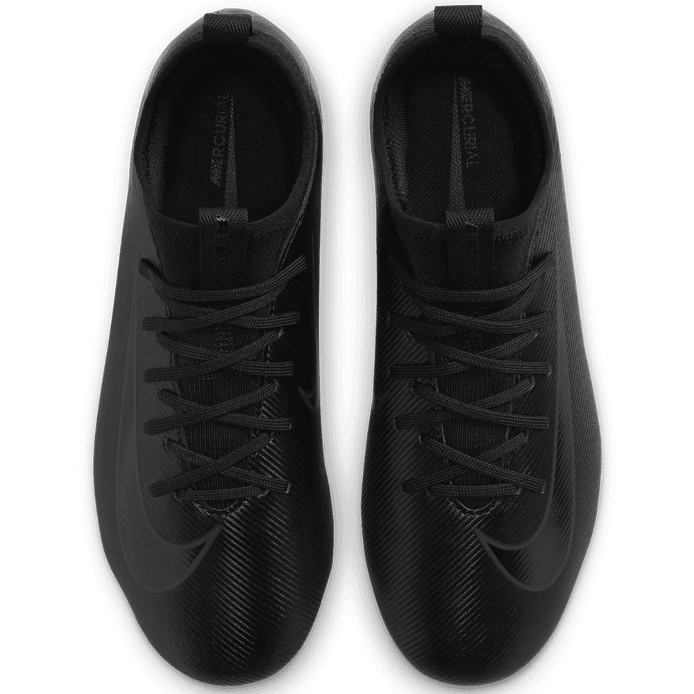 Nike Jr Zoom Mercurial Vapor 16 Shadow Academy FG Cleats - Black/Deep Jungle