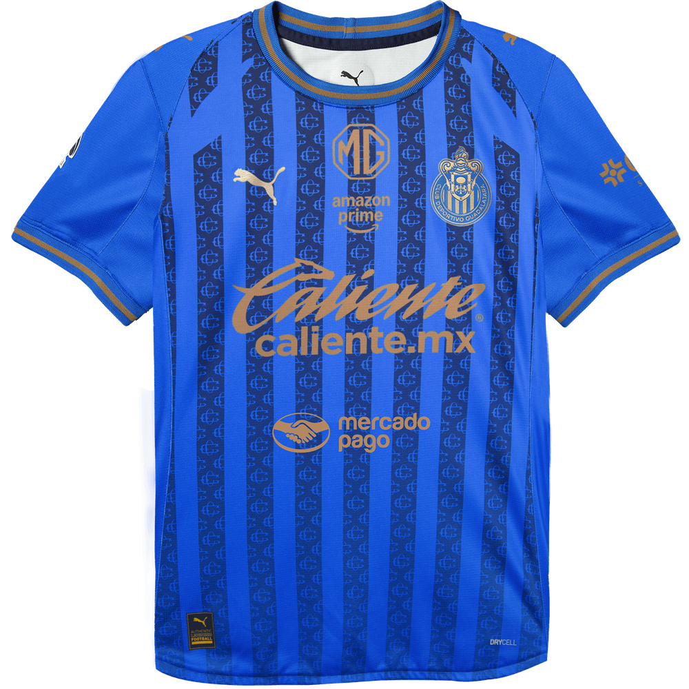 Puma Chivas DG 2025 -26 Third Jersey - Ultra Blue/Gold
