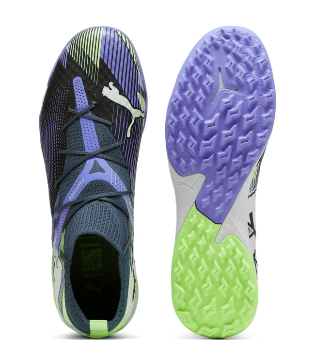 Puma Puma Future 7 Cage PRO TT Turf Eclipse Pack- Grey Skies/White/Fizzy Apple