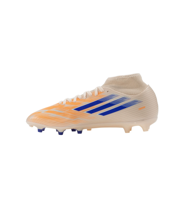adidas adidas Womens F50 Sparkfusion  Club Mid FG / MG - Bliss Orange/Lucid Blue/Beam Orange