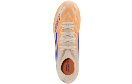 adidas Womens F50 Sparkfusion  Club Mid FG / MG - Bliss Orange/Lucid Blue/Beam Orange