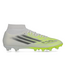 adidas adidas Womens F50 Sparkfusion League Mid FG / MG - White/Iron Metallic/Hi-Res Yellow