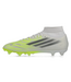 adidas adidas Womens F50 Sparkfusion League Mid FG / MG - White/Iron Metallic/Hi-Res Yellow