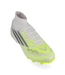 adidas adidas Womens F50 Sparkfusion League Mid FG / MG - White/Iron Metallic/Hi-Res Yellow