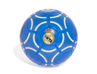 adidas Real Madrid 2025 Originals Retro Soccer Ball - Bluebird/Ray Blue/Bold Gold