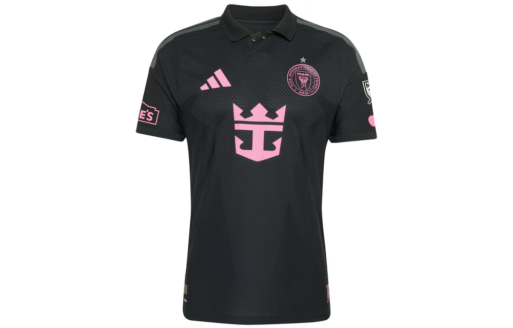 adidas Inter Miami 2026 - 27 Authentic Away Jersey - Black/Bliss Pink