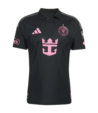 adidas adidas Inter Miami 2026 - 27 Authentic Away Jersey - Black/Bliss Pink