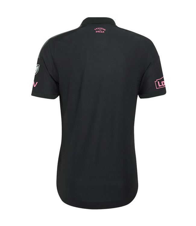 adidas adidas Inter Miami 2026 - 27 Authentic Away Jersey - Black/Bliss Pink